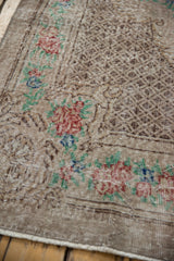 5.5x9.5 Vintage Distressed Overdyed Oushak Carpet // ONH Item 9051 Image 8