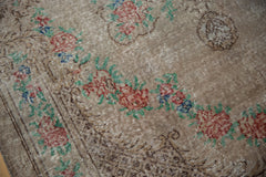 5.5x9.5 Vintage Distressed Overdyed Oushak Carpet // ONH Item 9051 Image 9
