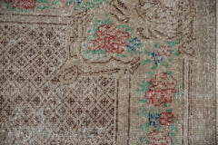 5.5x9.5 Vintage Distressed Overdyed Oushak Carpet // ONH Item 9051 Image 12