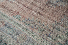 5.5x9 Vintage Distressed Overdyed Oushak Carpet // ONH Item 9053 Image 9