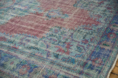 7.5x11 Vintage Distressed Overdyed Oushak Carpet // ONH Item 9054 Image 5