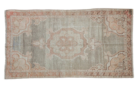 2.5x4.5 Vintage Distressed Oushak Rug // ONH Item 9060