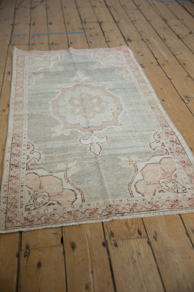 2.5x4.5 Vintage Distressed Oushak Rug // ONH Item 9060 Image 2