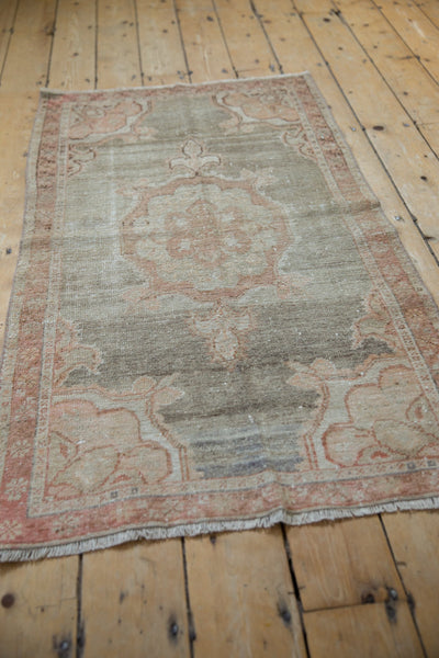2.5x4.5 Vintage Distressed Oushak Rug // ONH Item 9060 Image 3