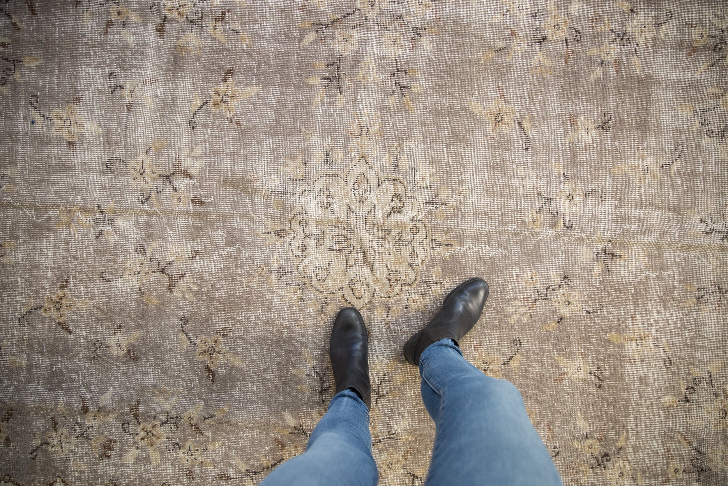 6.5x10 Vintage Distressed Sparta Carpet // ONH Item 9064 Image 1