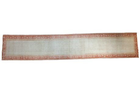3x15.5 Vintage Distressed Oushak Rug Runner // ONH Item 9074