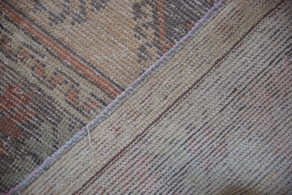 5x11.5 Vintage Distressed Oushak Rug Runner // ONH Item 9076 Image 11