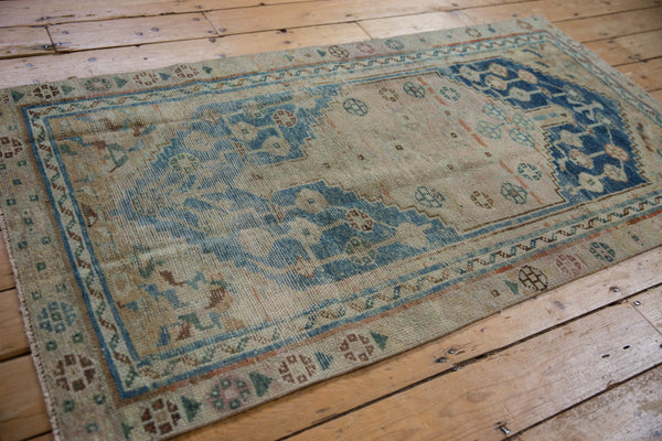 3x5.5 Vintage Distressed Fragment Anatolian Rug // ONH Item 9077 Image 6