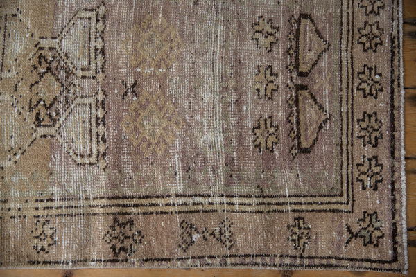 2.5x6.5 Vintage Distressed Oushak Rug Runner // ONH Item 9078 Image 4