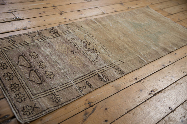 2.5x6.5 Vintage Distressed Oushak Rug Runner // ONH Item 9078 Image 5