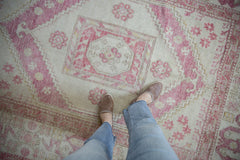 6x8.5 Vintage Distressed Oushak Carpet // ONH Item 9082 Image 1
