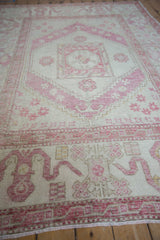 6x8.5 Vintage Distressed Oushak Carpet // ONH Item 9082 Image 9