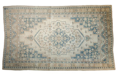 6x10.5 Vintage Distressed Oushak Carpet // ONH Item 9084