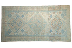 5x9.5 Vintage Distressed Oushak Carpet // ONH Item 9085