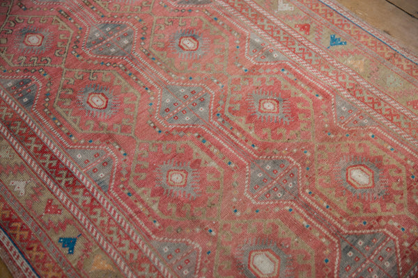 4x8.5 Vintage Distressed Oushak Rug Runner // ONH Item 9091 Image 7