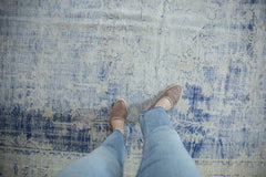 7.5x11 Vintage Distressed Oushak Carpet // ONH Item 9093 Image 1