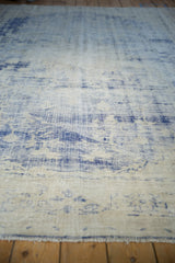 7.5x11 Vintage Distressed Oushak Carpet // ONH Item 9093 Image 7