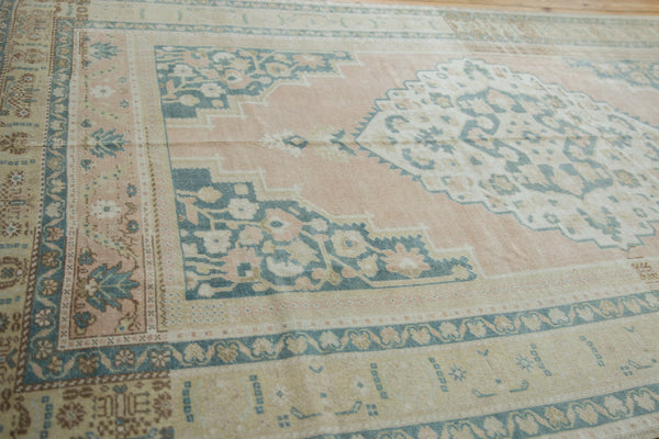5.5x9.5 Vintage Distressed Oushak Carpet // ONH Item 9094 Image 7