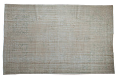 6.5x10 Vintage Distressed Oushak Carpet // ONH Item 9096
