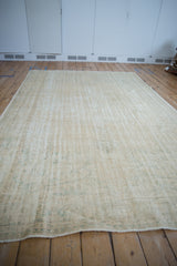 6.5x10 Vintage Distressed Oushak Carpet // ONH Item 9096 Image 3