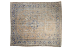 7.5x9 Vintage Distressed Oushak Carpet // ONH Item 9098