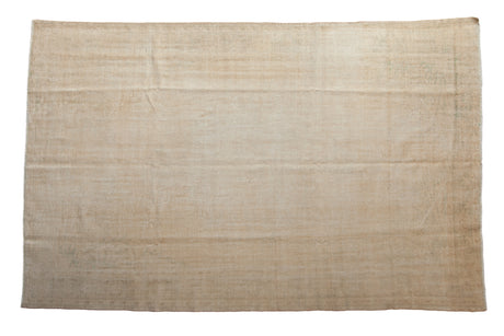 6.5x10.5 Vintage Distressed Oushak Carpet // ONH Item 9100