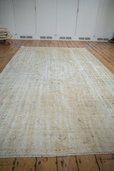 6x10.5 Vintage Distressed Oushak Carpet // ONH Item 9104 Image 6