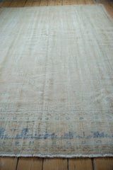 6x8.5 Vintage Distressed Oushak Carpet // ONH Item 9105 Image 4
