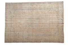 7x10.5 Vintage Distressed Oushak Carpet // ONH Item 9106