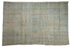 6x9 Vintage Distressed Oushak Carpet // ONH Item 9107