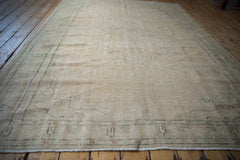 6.5x8.5 Vintage Distressed Oushak Carpet // ONH Item 9108 Image 5