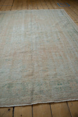 5.5x8 Vintage Distressed Oushak Carpet // ONH Item 9109 Image 3