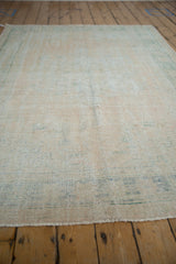 5.5x8 Vintage Distressed Oushak Carpet // ONH Item 9109 Image 7