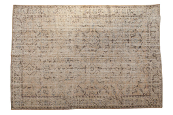7x10 Vintage Distressed Oushak Carpet // ONH Item 9116