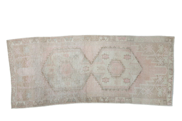 2.5x6.5 Vintage Distressed Oushak Rug Runner // ONH Item 9117