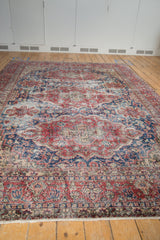 7.5x11 Vintage Distressed Oushak Carpet // ONH Item 9119 Image 5