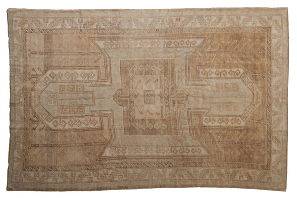 6x9 Vintage Distressed Oushak Carpet // ONH Item 9124