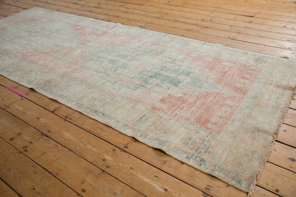 4x10 Vintage Distressed Oushak Rug Runner // ONH Item 9127 Image 3