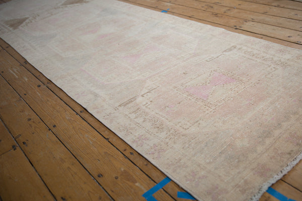 3.5x11.5 Vintage Distressed Oushak Rug Runner // ONH Item 9130 Image 6