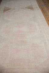 3.5x11.5 Vintage Distressed Oushak Rug Runner // ONH Item 9130 Image 8