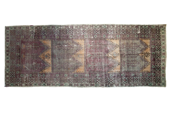 5x12.5 Vintage Distressed Oushak Rug Runner // ONH Item 9137