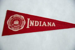 Vintage Indiana University Felt Flag // ONH Item 9151 Image 1