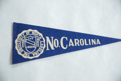 Vintage University of North Carolina Felt Flag // ONH Item 9160 Image 1