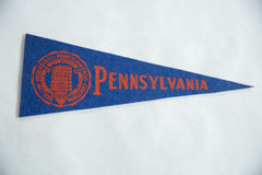 Vintage Pennsylvania University Felt Flag // ONH Item 9163 Image 1
