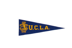 Vintage UCLA Felt Flag // ONH Item 9176
