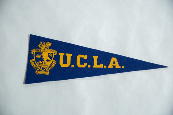 Vintage UCLA Felt Flag // ONH Item 9176 Image 1