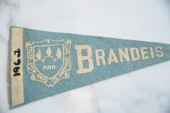 Vintage Brandeis University Felt Flag // ONH Item 9180 Image 2