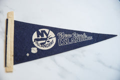 Vintage New York Islanders Felt Flag Pennant // ONH Item 9181 Image 1