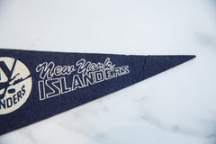 Vintage New York Islanders Felt Flag Pennant // ONH Item 9181 Image 2