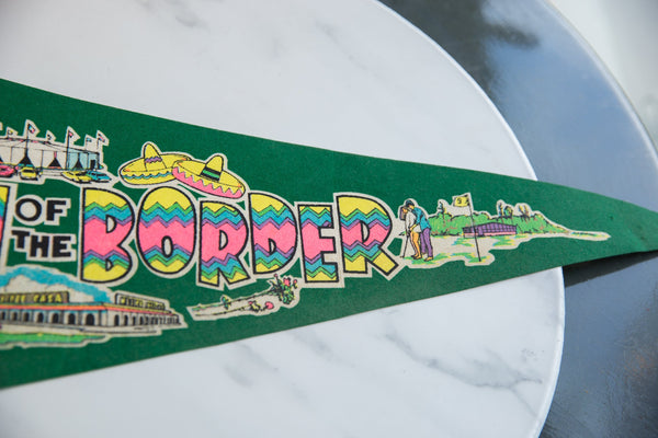 Vintage Pedro's South of the Border Felt Flag // ONH Item 9215 Image 2